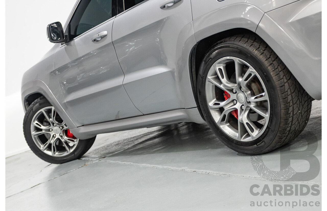 4/2015 Jeep Grand Cherokee SRT 8 (4x4) WK MY15 4d Wagon Billet Silver Metallic V8 6.4L - Modified