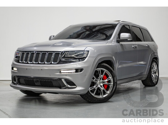 4/2015 Jeep Grand Cherokee SRT 8 (4x4) WK MY15 4d Wagon Billet Silver Metallic V8 6.4L - Modified