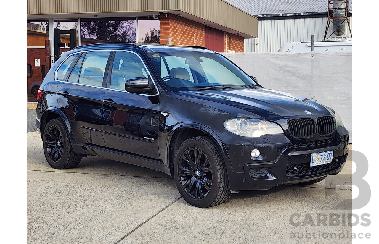 9/2009 Bmw X5 Xdrive 48i E70 MY09 4d Wagon Black 4.8L