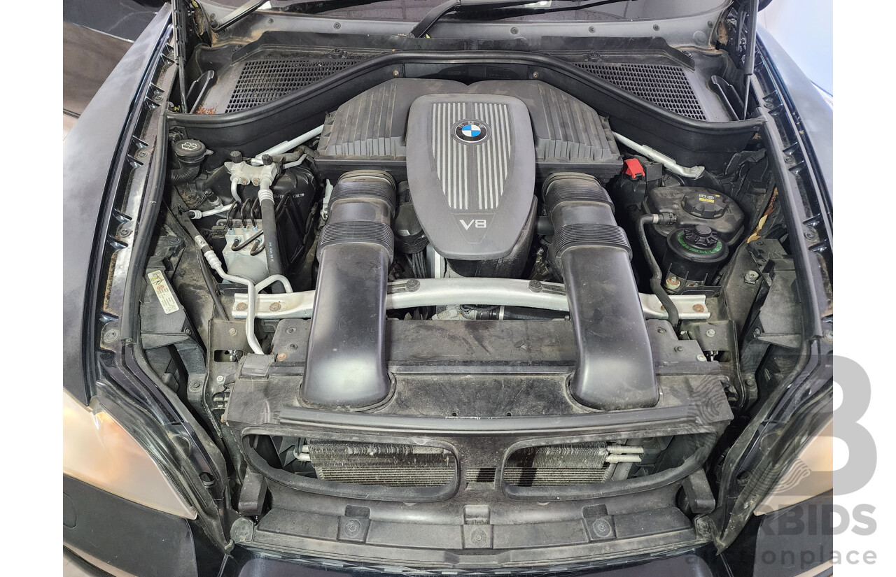 9/2009 Bmw X5 Xdrive 48i E70 MY09 4d Wagon Black 4.8L