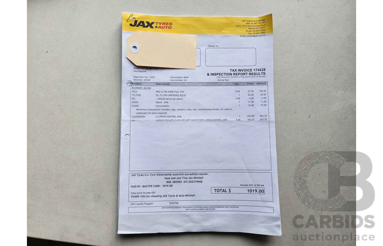 9/2009 Bmw X5 Xdrive 48i E70 MY09 4d Wagon Black 4.8L