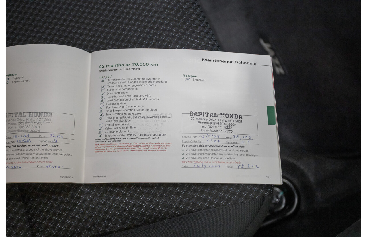 3/2020 Honda Jazz VTi GK MY20 5D Hatchback Rallye Red 1.5L