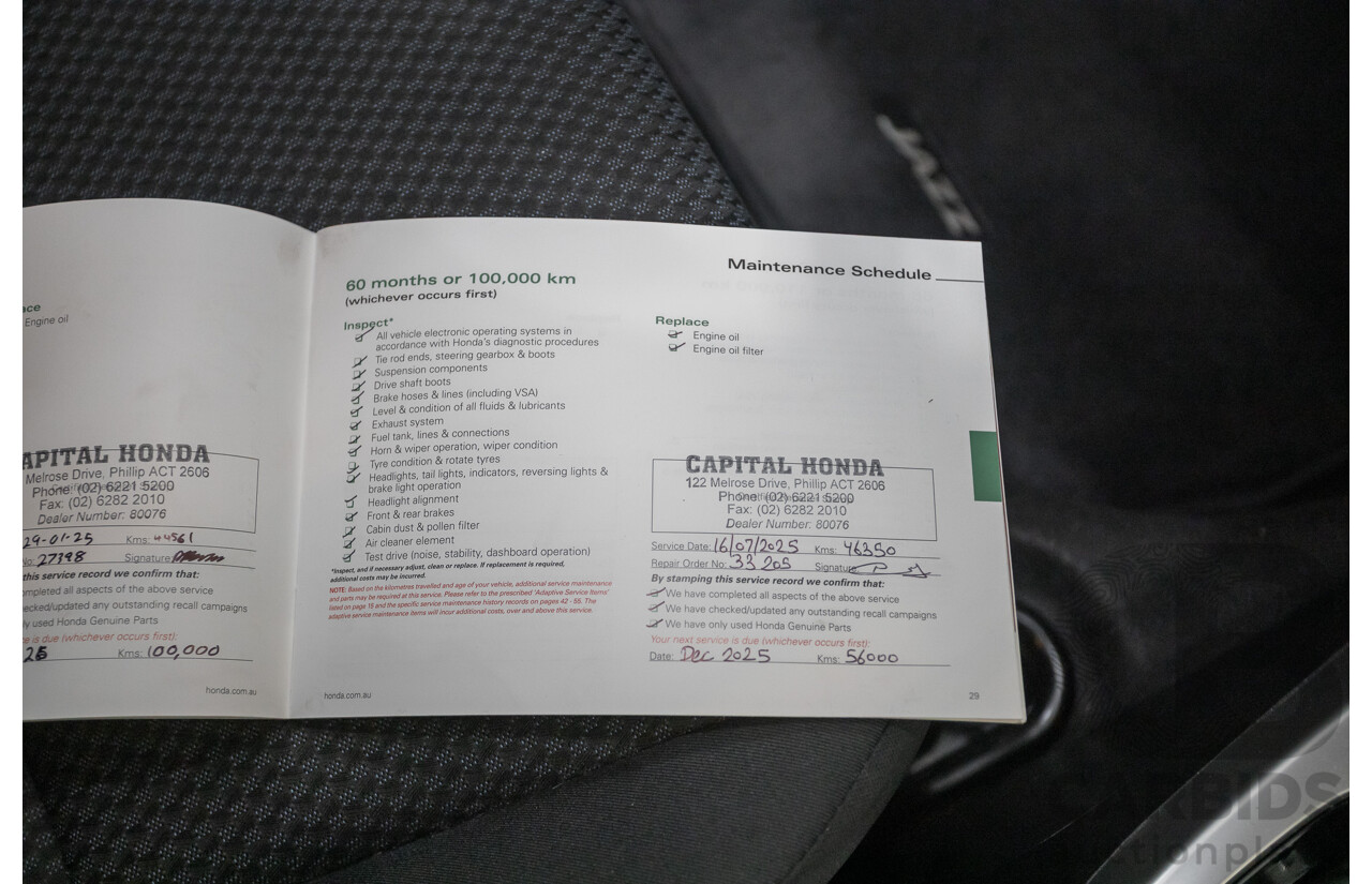 3/2020 Honda Jazz VTi GK MY20 5D Hatchback Rallye Red 1.5L