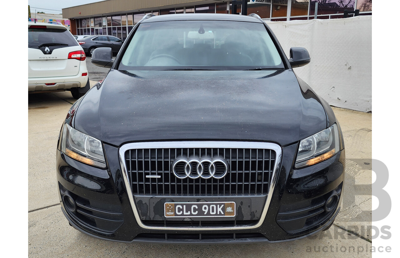 1/2010 Audi Q5 2.0 TDI Quattro 8R MY10 4d Wagon Black 2.0L