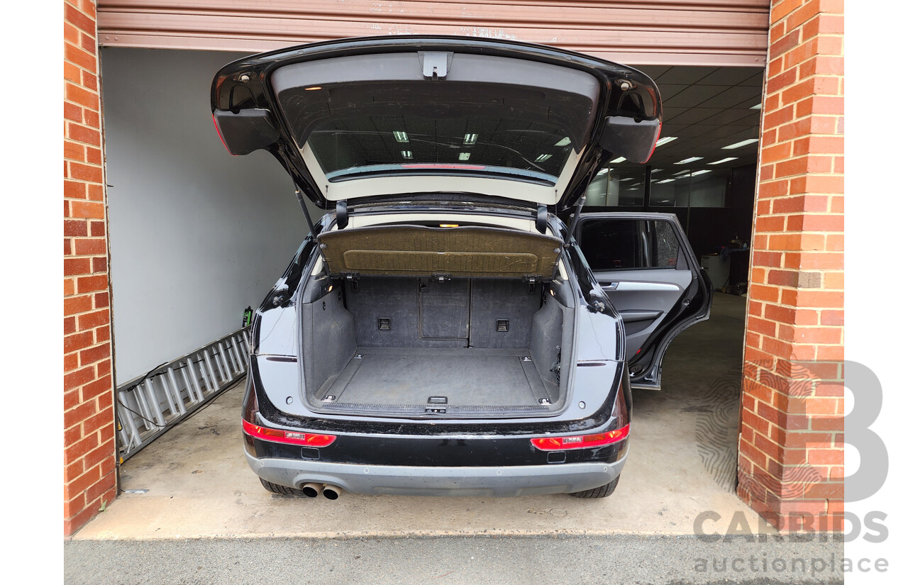 1/2010 Audi Q5 2.0 TDI Quattro 8R MY10 4d Wagon Black 2.0L