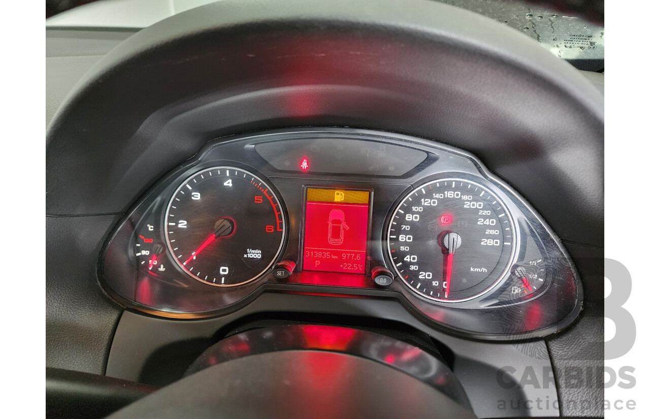 1/2010 Audi Q5 2.0 TDI Quattro 8R MY10 4d Wagon Black 2.0L