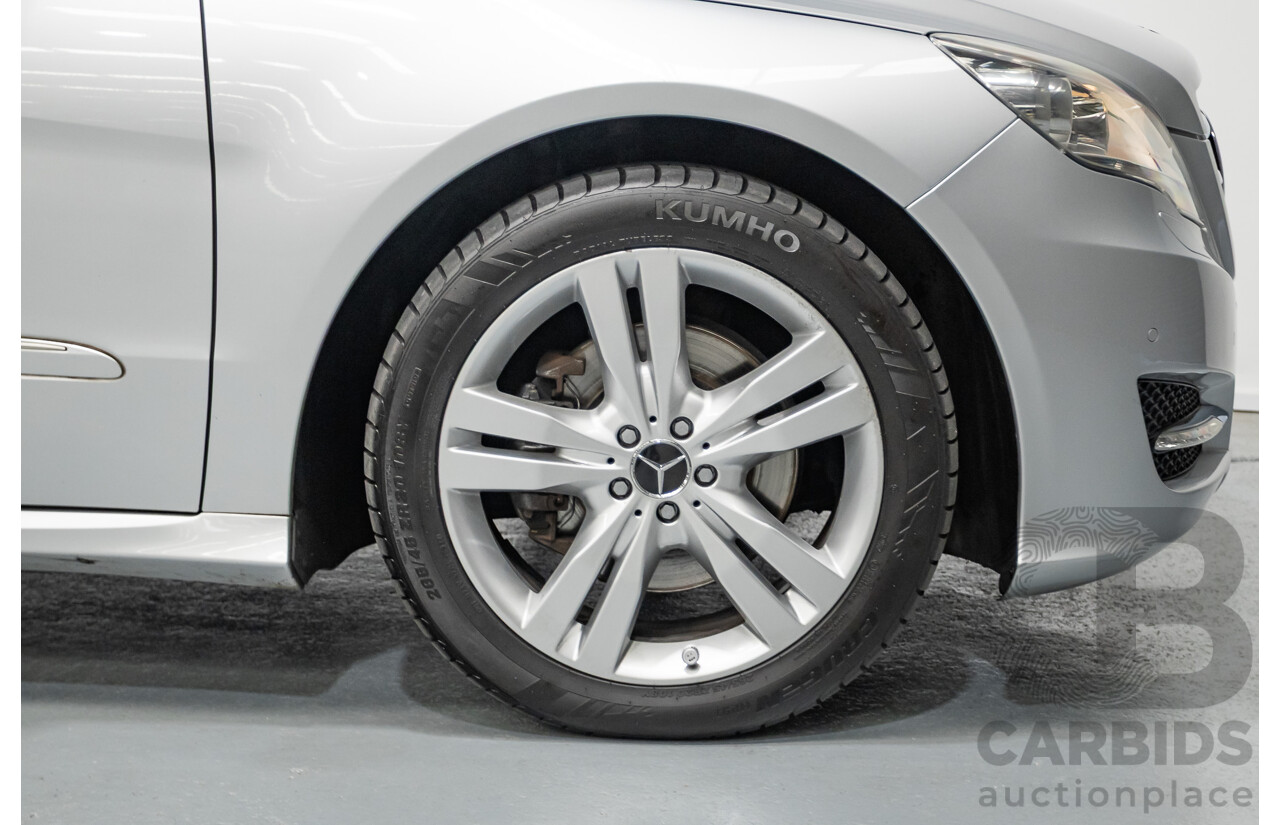 4/2012 Mercedes Benz R350 CDI (AWD) 251 MY12 4d Wagon Iridium Silver Metallic Turbo Diesel V6 3.0L - 7 Seater