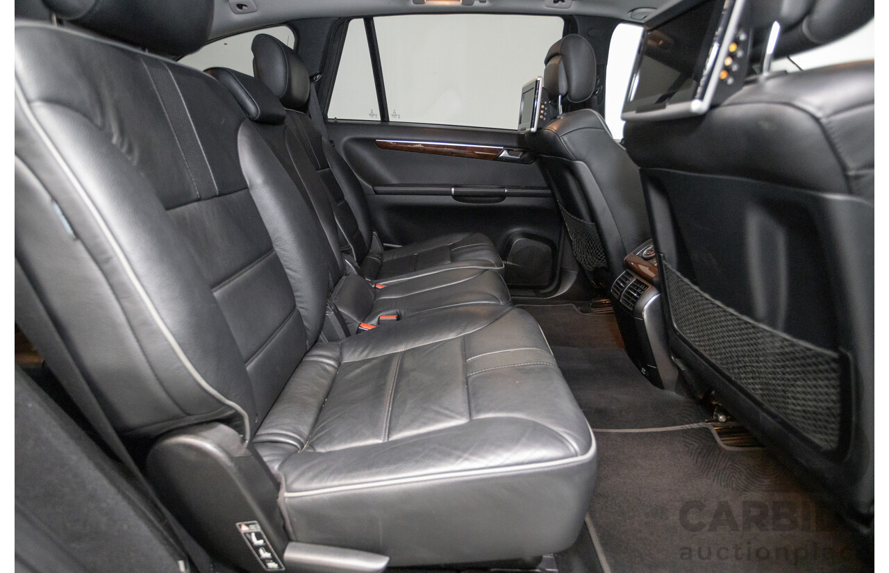 4/2012 Mercedes Benz R350 CDI (AWD) 251 MY12 4d Wagon Iridium Silver Metallic Turbo Diesel V6 3.0L - 7 Seater