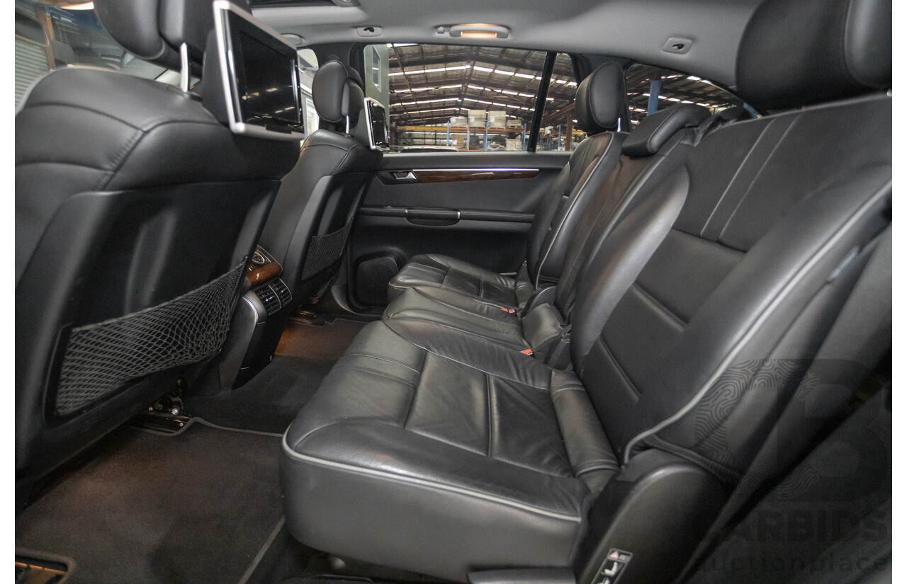 4/2012 Mercedes Benz R350 CDI (AWD) 251 MY12 4d Wagon Iridium Silver Metallic Turbo Diesel V6 3.0L - 7 Seater