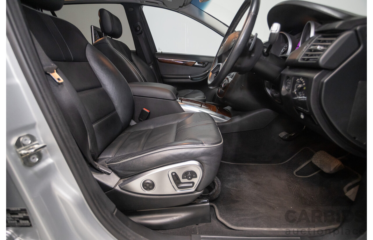 4/2012 Mercedes Benz R350 CDI (AWD) 251 MY12 4d Wagon Iridium Silver Metallic Turbo Diesel V6 3.0L - 7 Seater