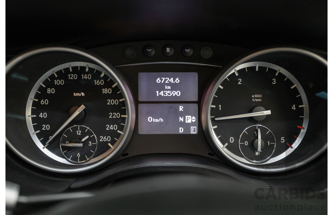 4/2012 Mercedes Benz R350 CDI (AWD) 251 MY12 4d Wagon Iridium Silver Metallic Turbo Diesel V6 3.0L - 7 Seater