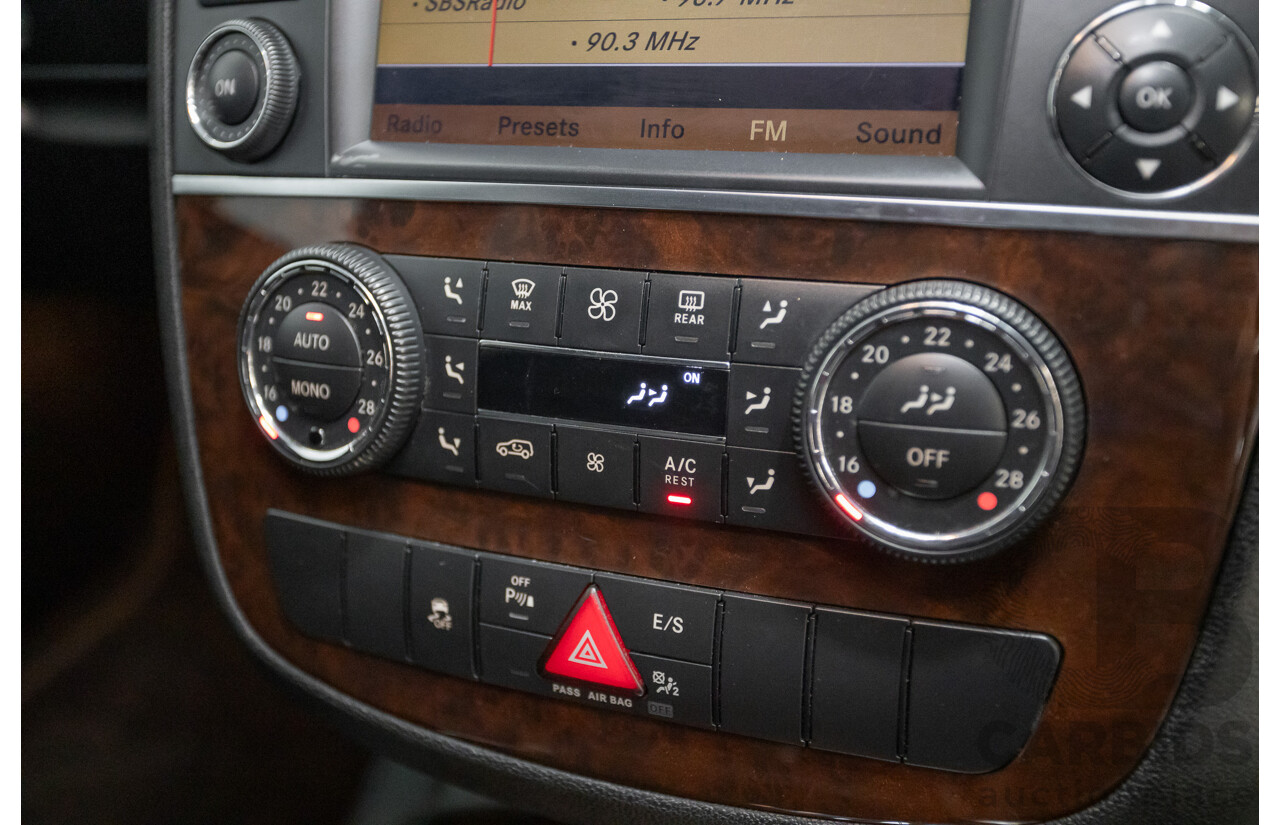 4/2012 Mercedes Benz R350 CDI (AWD) 251 MY12 4d Wagon Iridium Silver Metallic Turbo Diesel V6 3.0L - 7 Seater