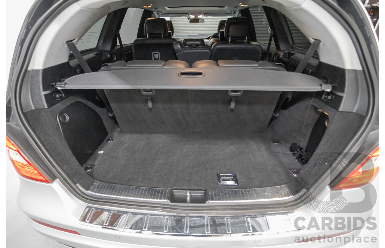 4/2012 Mercedes Benz R350 CDI (AWD) 251 MY12 4d Wagon Iridium Silver Metallic Turbo Diesel V6 3.0L - 7 Seater
