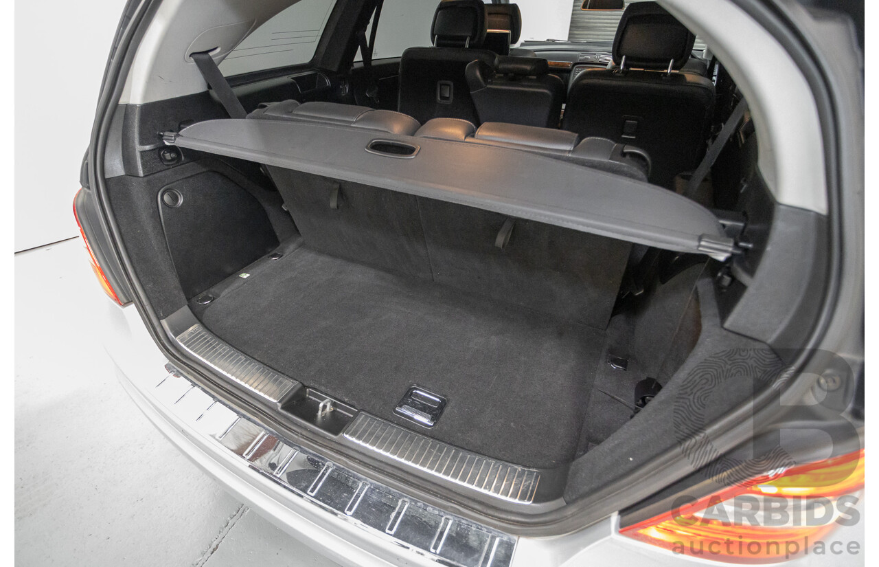 4/2012 Mercedes Benz R350 CDI (AWD) 251 MY12 4d Wagon Iridium Silver Metallic Turbo Diesel V6 3.0L - 7 Seater