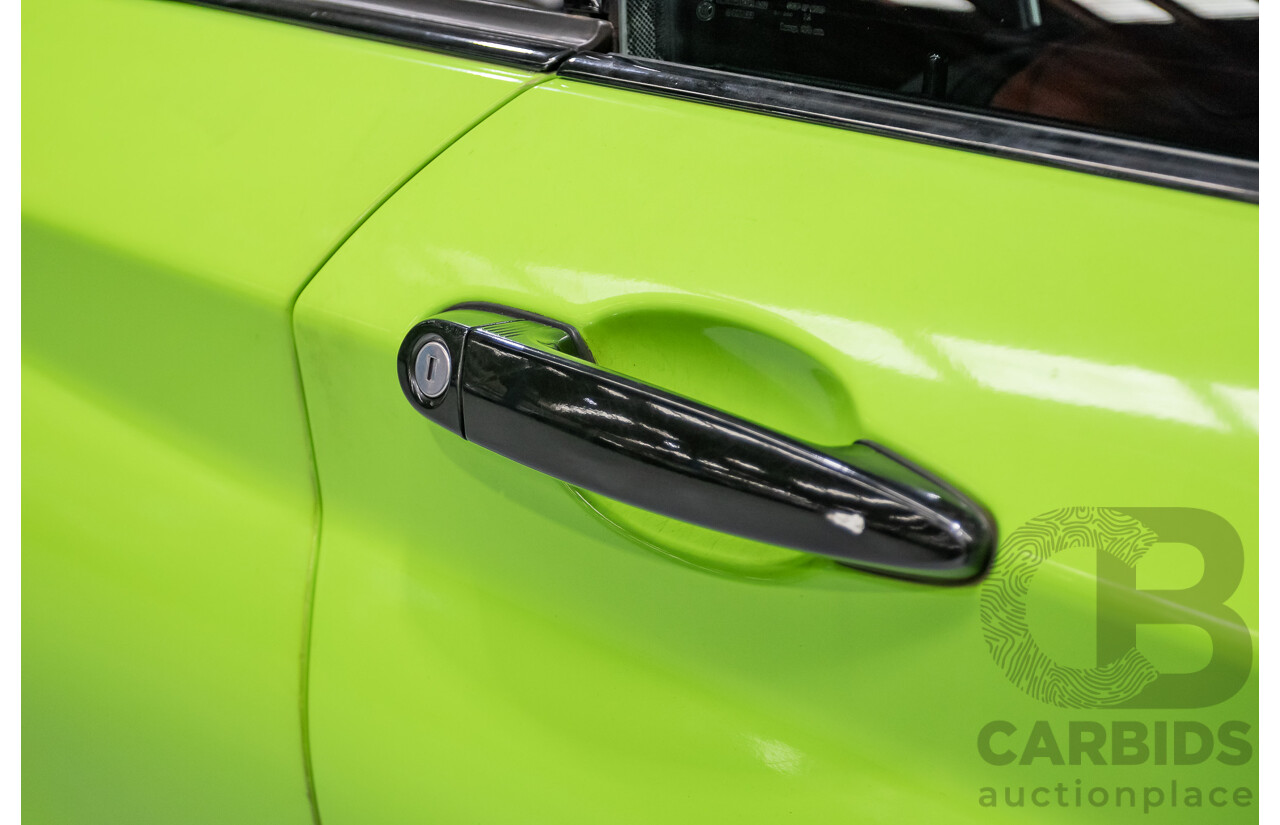 1/2017 BMW M240i F22 MY17 2d Coupe White / Wrapped Lime Green Turbo 3.0L