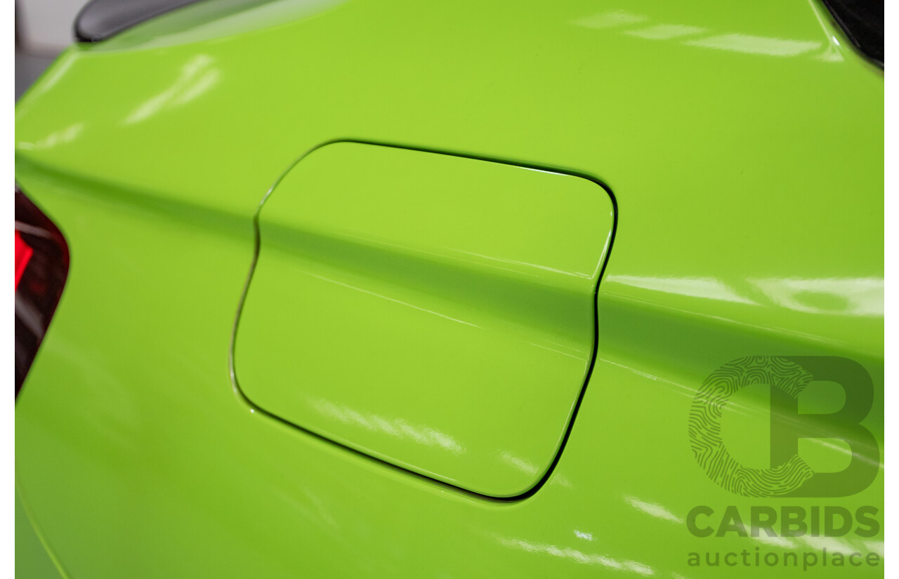 1/2017 BMW M240i F22 MY17 2d Coupe White / Wrapped Lime Green Turbo 3.0L