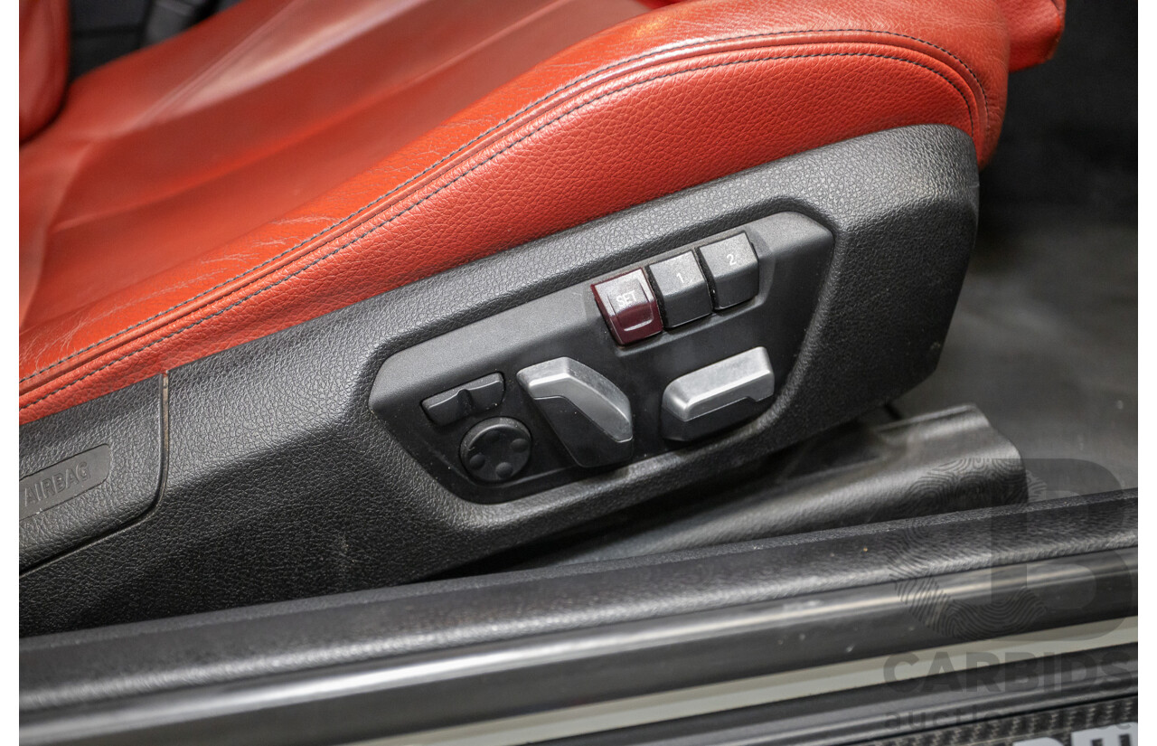 1/2017 BMW M240i F22 MY17 2d Coupe White / Wrapped Lime Green Turbo 3.0L