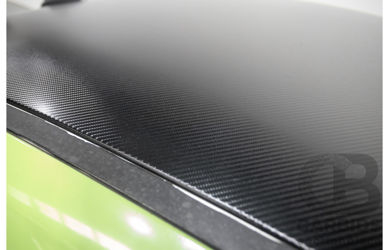 1/2017 BMW M240i F22 MY17 2d Coupe White / Wrapped Lime Green Turbo 3.0L