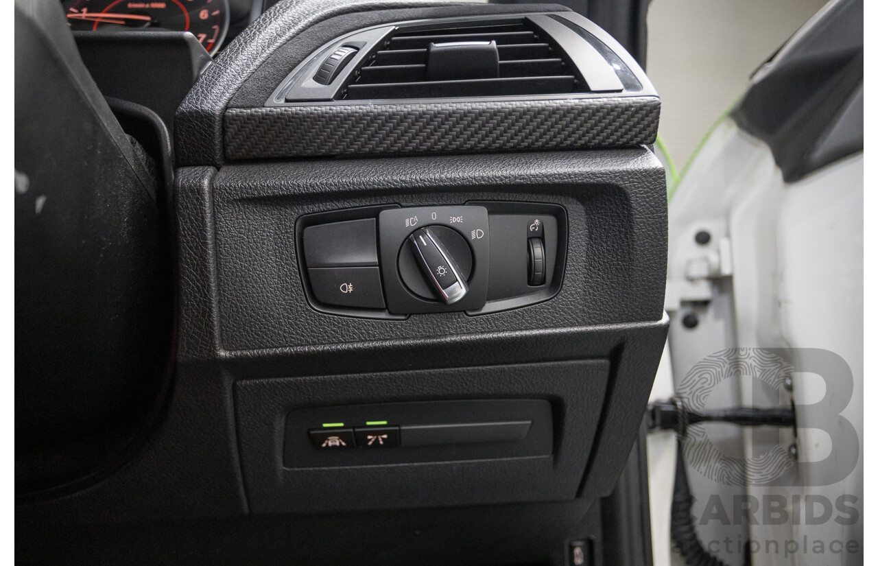 1/2017 BMW M240i F22 MY17 2d Coupe White / Wrapped Lime Green Turbo 3.0L