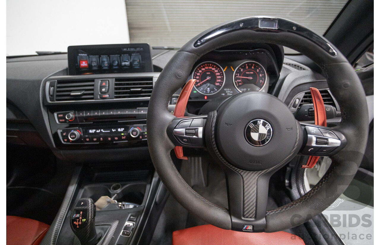 1/2017 BMW M240i F22 MY17 2d Coupe White / Wrapped Lime Green Turbo 3.0L