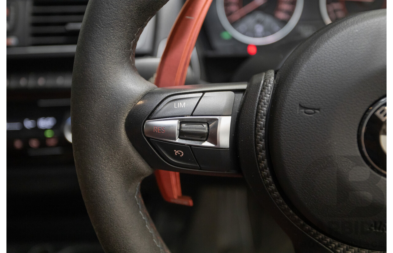 1/2017 BMW M240i F22 MY17 2d Coupe White / Wrapped Lime Green Turbo 3.0L