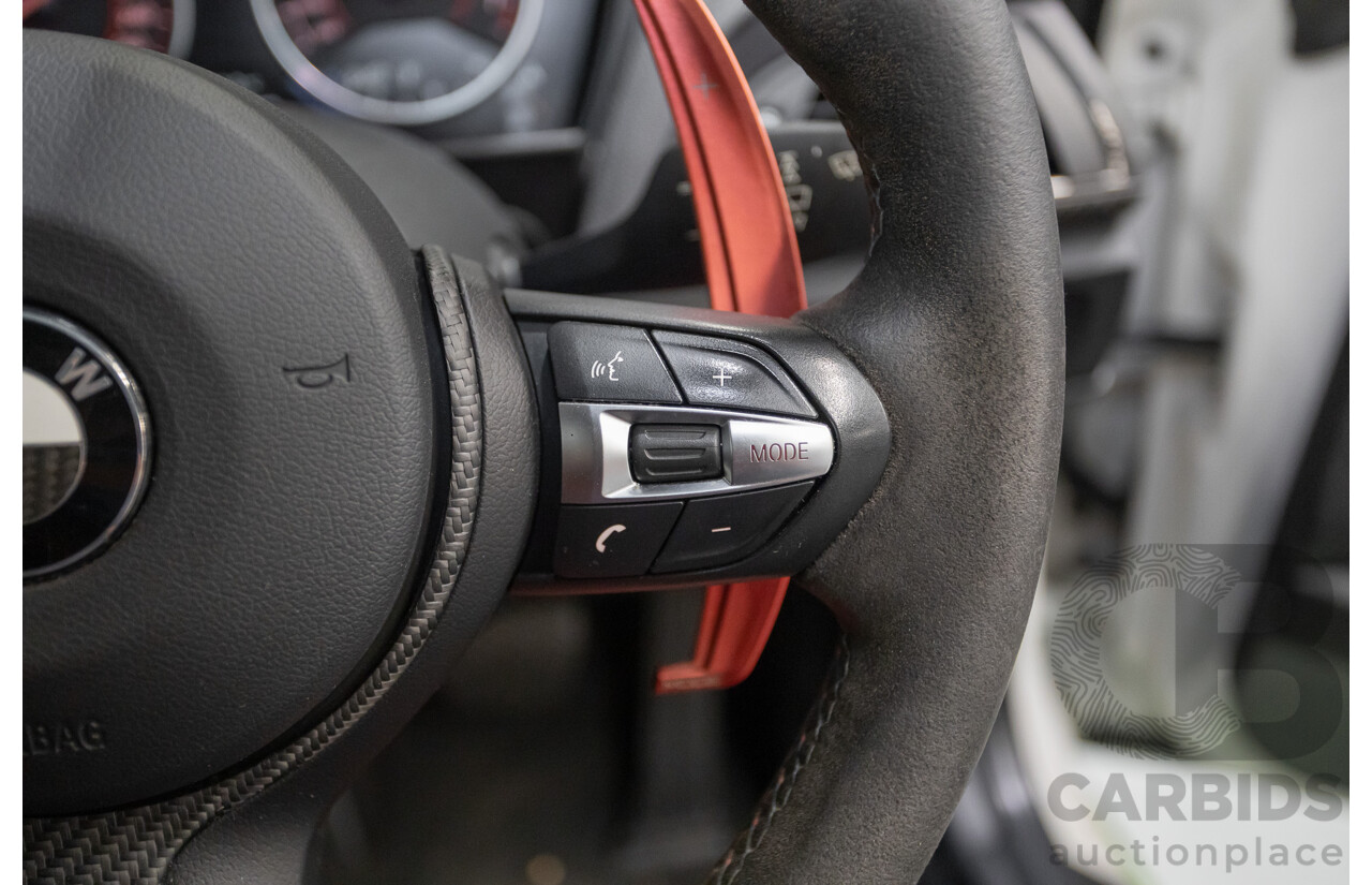 1/2017 BMW M240i F22 MY17 2d Coupe White / Wrapped Lime Green Turbo 3.0L