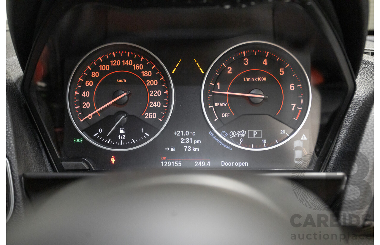 1/2017 BMW M240i F22 MY17 2d Coupe White / Wrapped Lime Green Turbo 3.0L