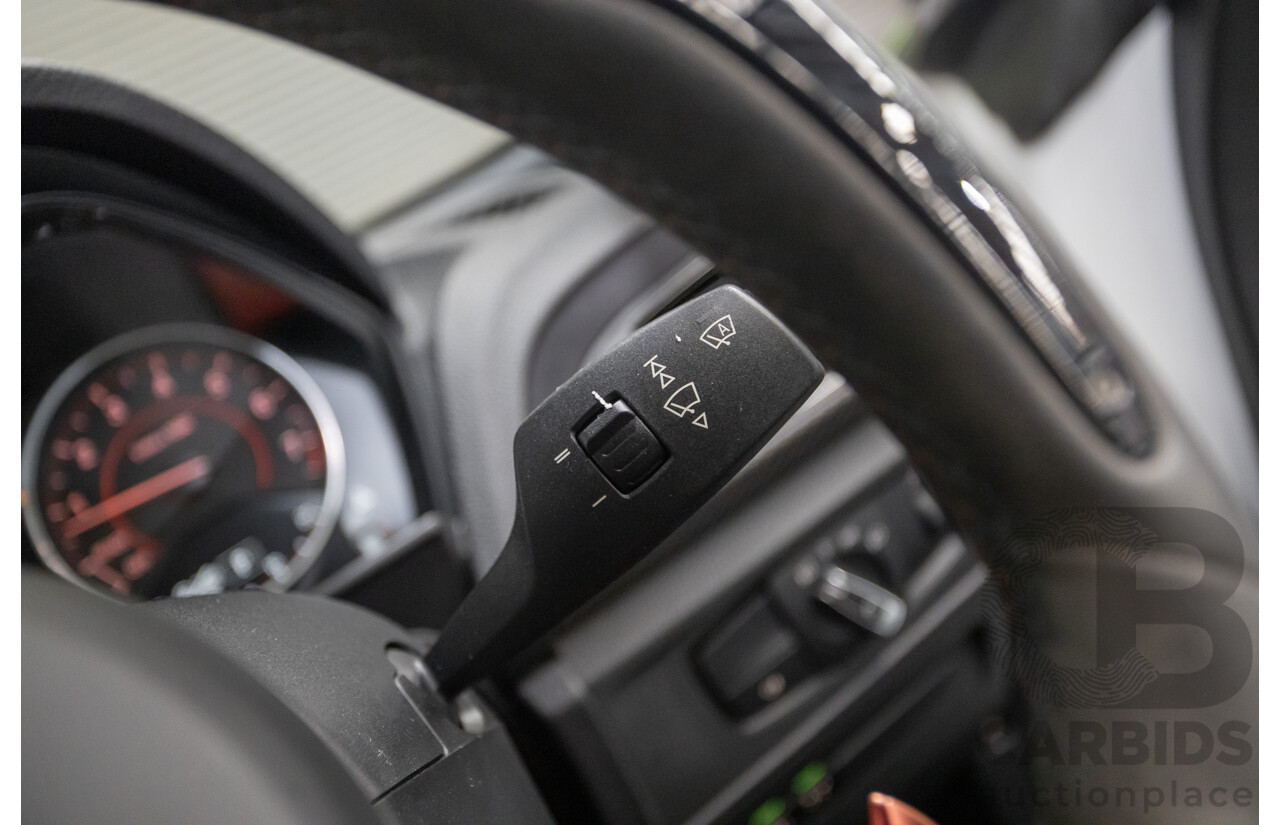 1/2017 BMW M240i F22 MY17 2d Coupe White / Wrapped Lime Green Turbo 3.0L