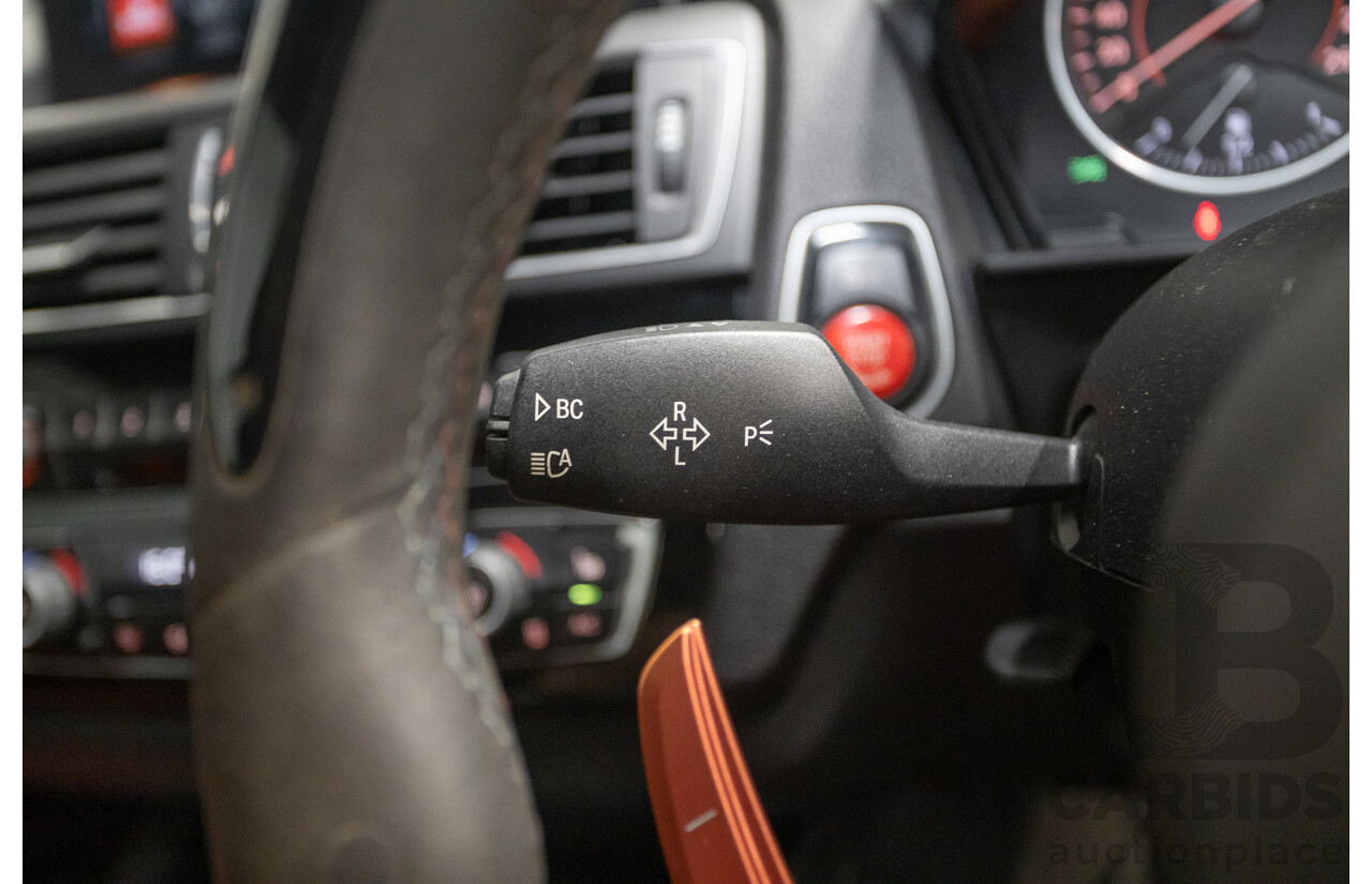 1/2017 BMW M240i F22 MY17 2d Coupe White / Wrapped Lime Green Turbo 3.0L