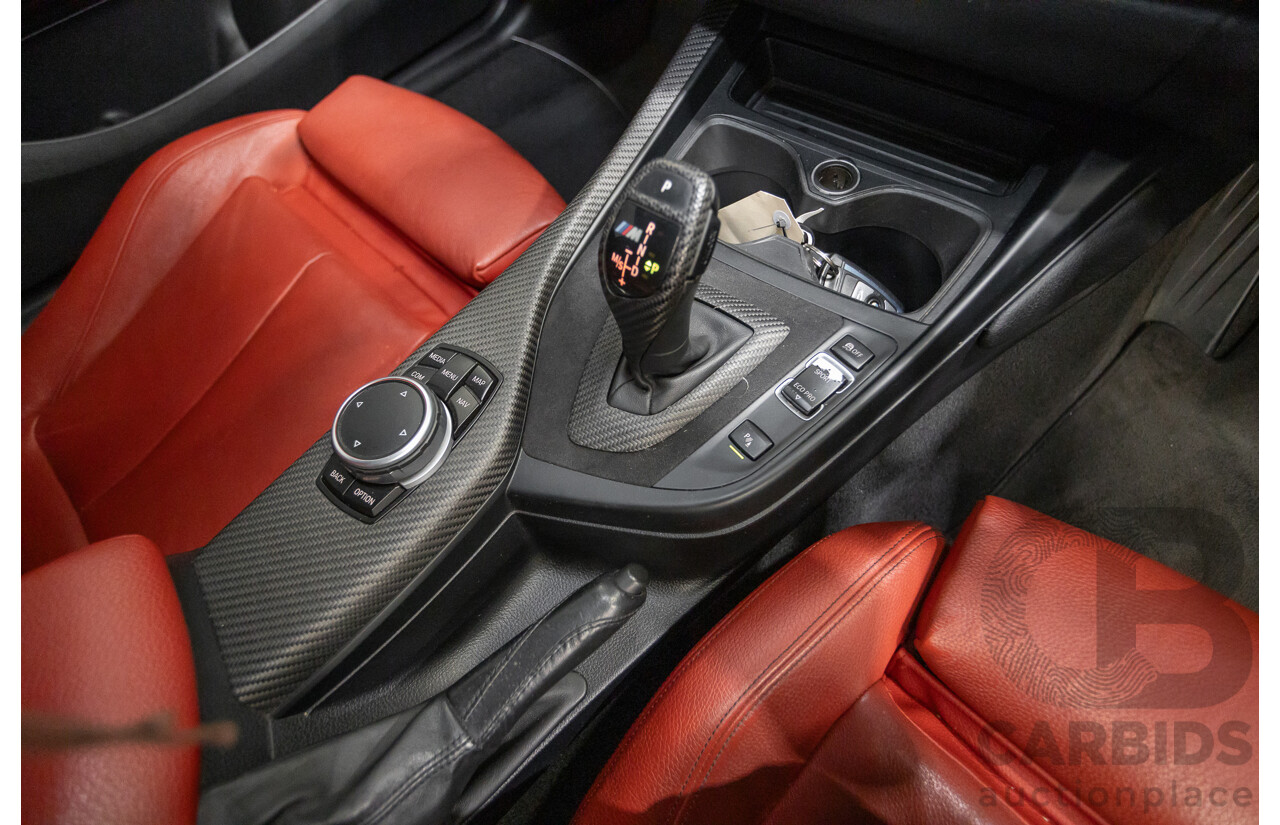 1/2017 BMW M240i F22 MY17 2d Coupe White / Wrapped Lime Green Turbo 3.0L