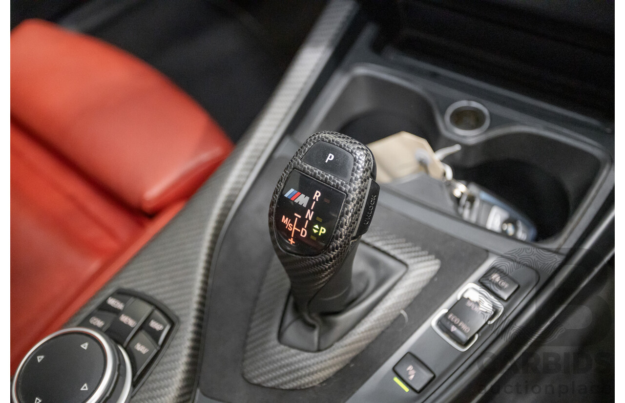 1/2017 BMW M240i F22 MY17 2d Coupe White / Wrapped Lime Green Turbo 3.0L