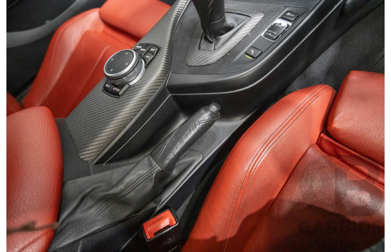 1/2017 BMW M240i F22 MY17 2d Coupe White / Wrapped Lime Green Turbo 3.0L