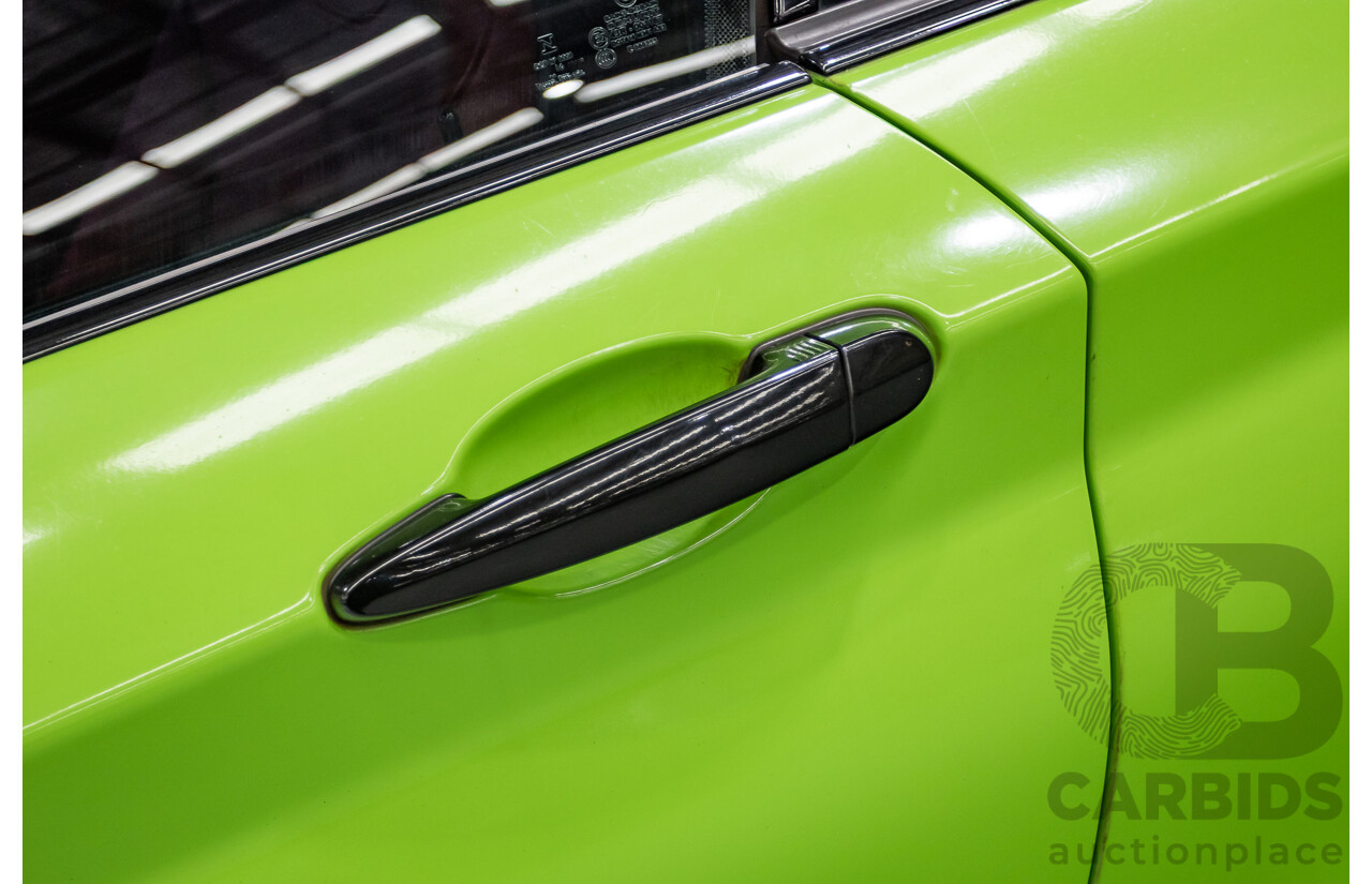 1/2017 BMW M240i F22 MY17 2d Coupe White / Wrapped Lime Green Turbo 3.0L