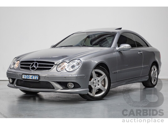 01/2009 Mercedes-Benz CLK280 Avanteguard C209 07 UPGRADE 2D Coupe Palladium Silver Metallic 3.0L