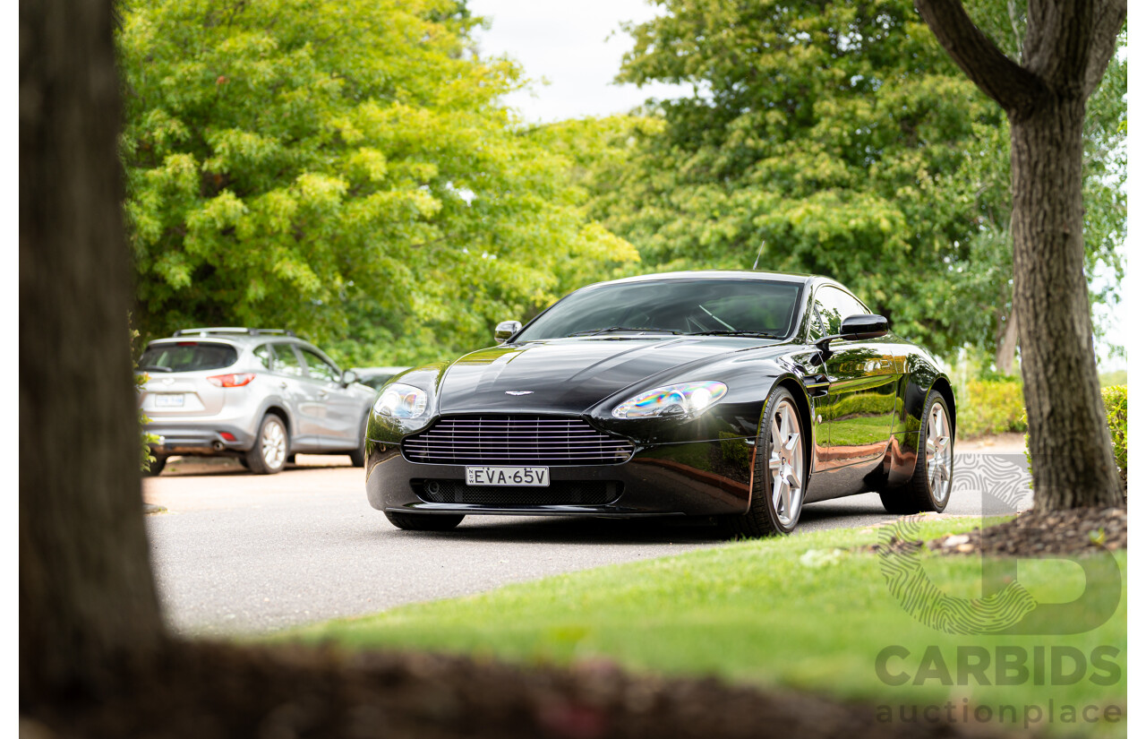 9/2006 Aston Martin V8 Vantage 2d Coupe Onyx Black Metallic 4.3L