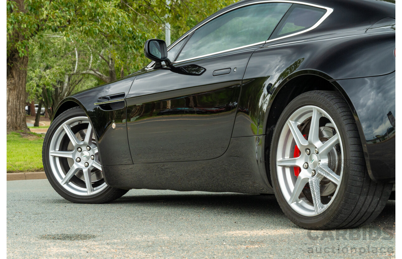 9/2006 Aston Martin V8 Vantage 2d Coupe Onyx Black Metallic 4.3L