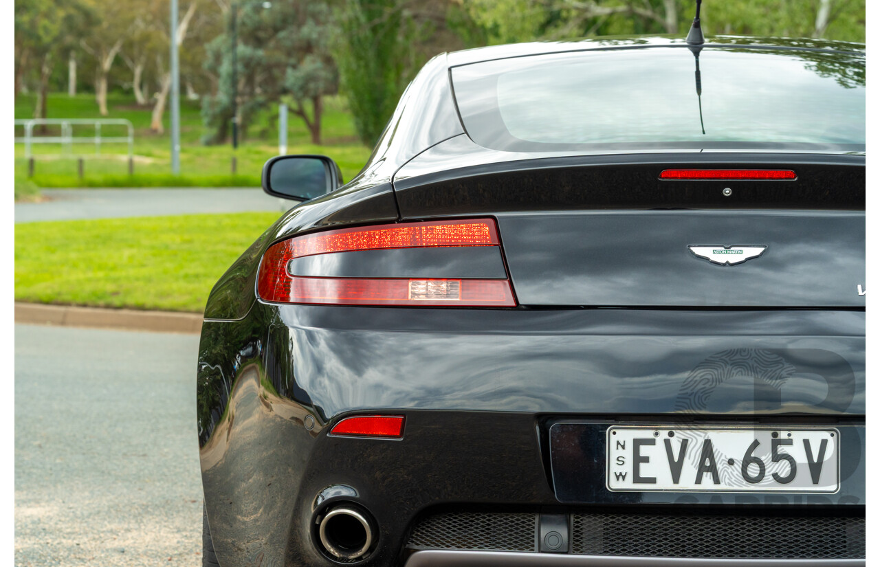 9/2006 Aston Martin V8 Vantage 2d Coupe Onyx Black Metallic 4.3L
