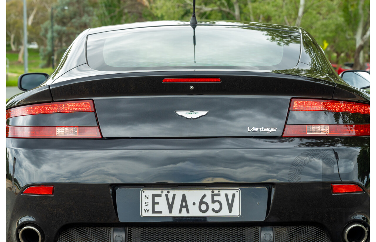 9/2006 Aston Martin V8 Vantage 2d Coupe Onyx Black Metallic 4.3L