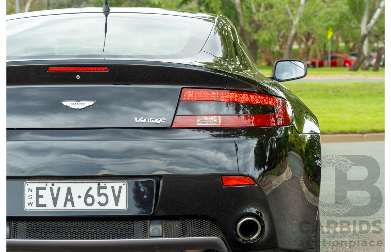 9/2006 Aston Martin V8 Vantage 2d Coupe Onyx Black Metallic 4.3L