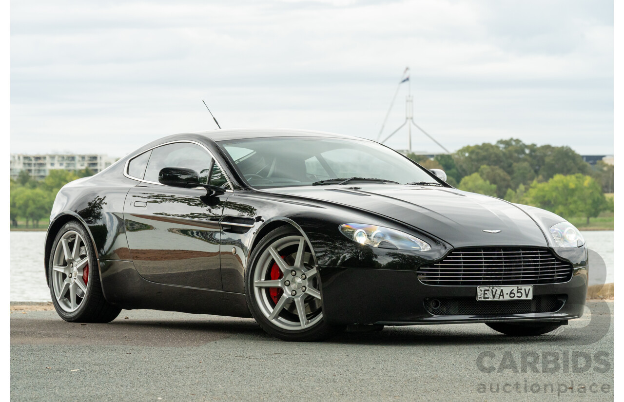 9/2006 Aston Martin V8 Vantage 2d Coupe Onyx Black Metallic 4.3L