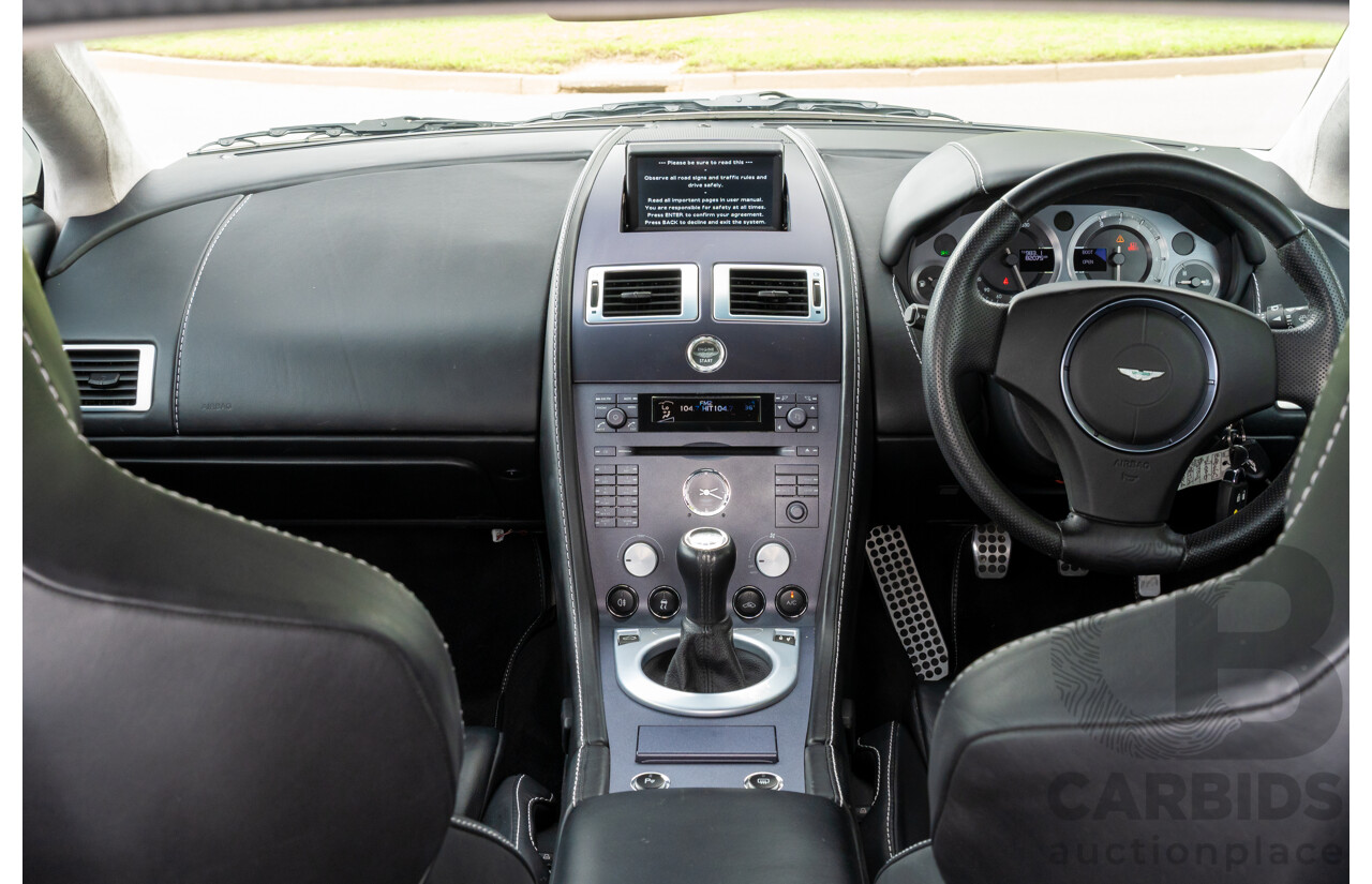 9/2006 Aston Martin V8 Vantage 2d Coupe Onyx Black Metallic 4.3L