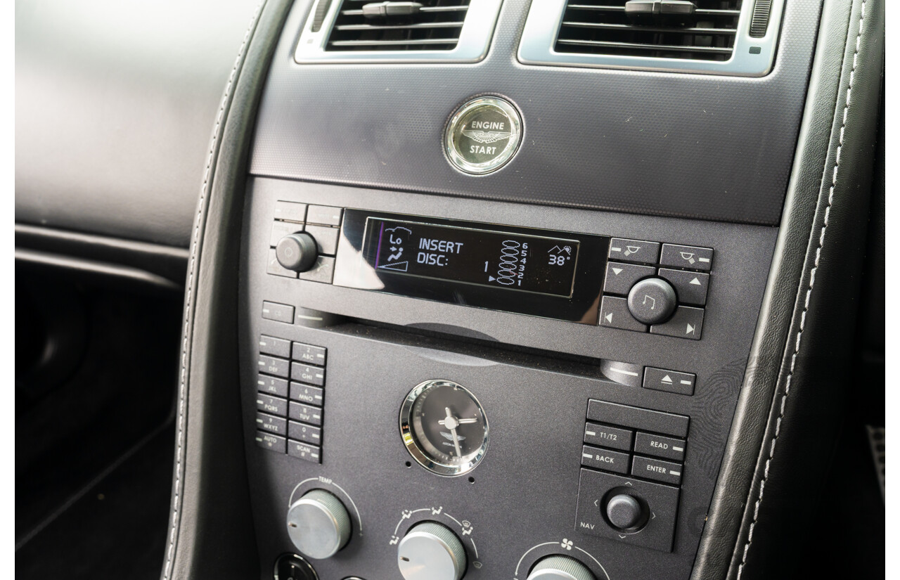 9/2006 Aston Martin V8 Vantage 2d Coupe Onyx Black Metallic 4.3L