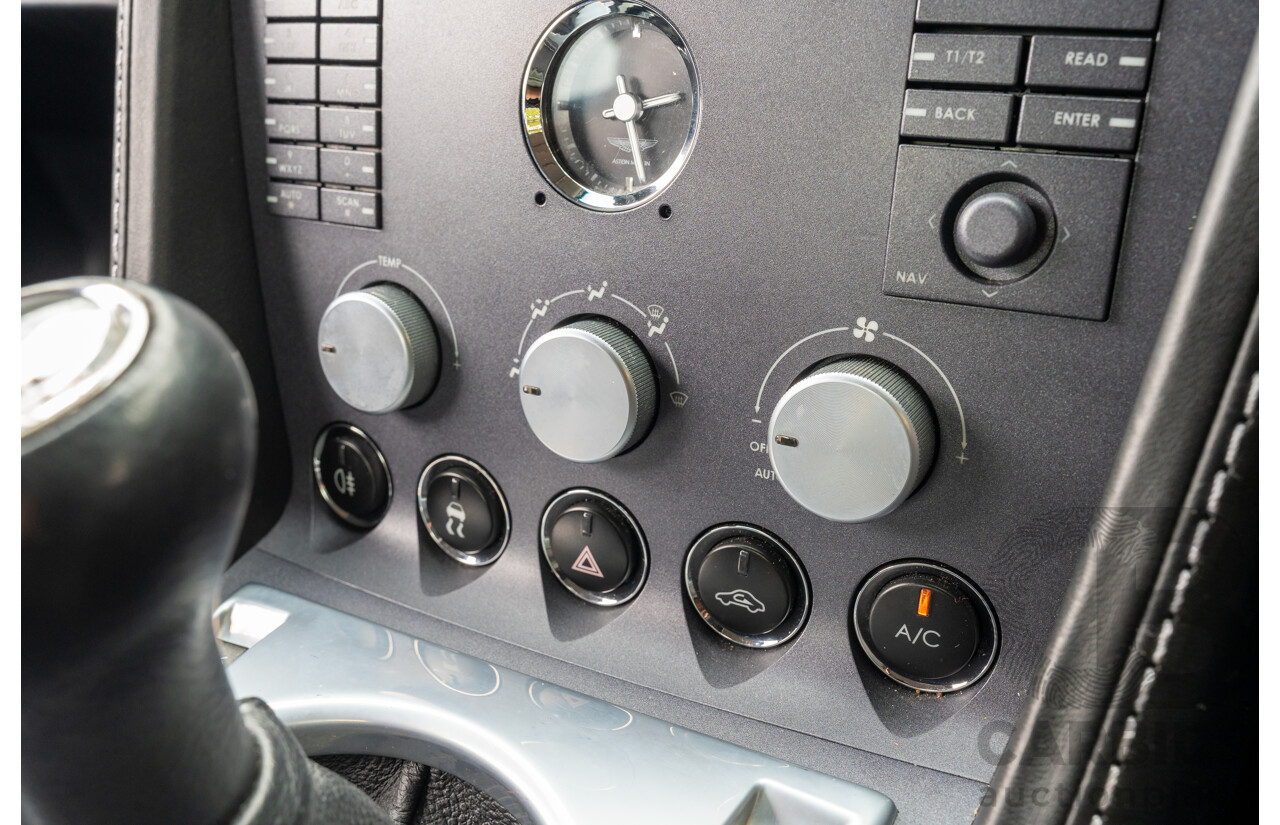 9/2006 Aston Martin V8 Vantage 2d Coupe Onyx Black Metallic 4.3L