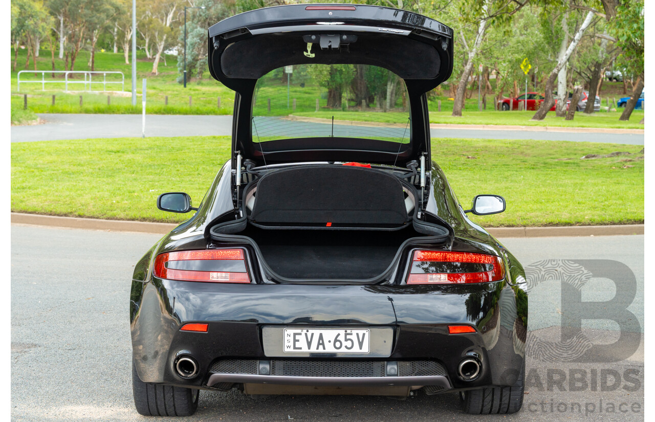 9/2006 Aston Martin V8 Vantage 2d Coupe Onyx Black Metallic 4.3L