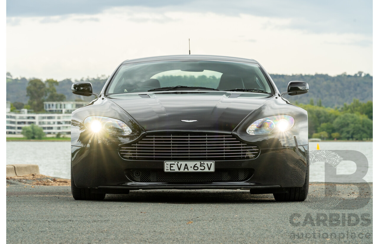 9/2006 Aston Martin V8 Vantage 2d Coupe Onyx Black Metallic 4.3L