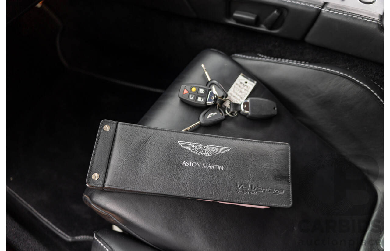 9/2006 Aston Martin V8 Vantage 2d Coupe Onyx Black Metallic 4.3L