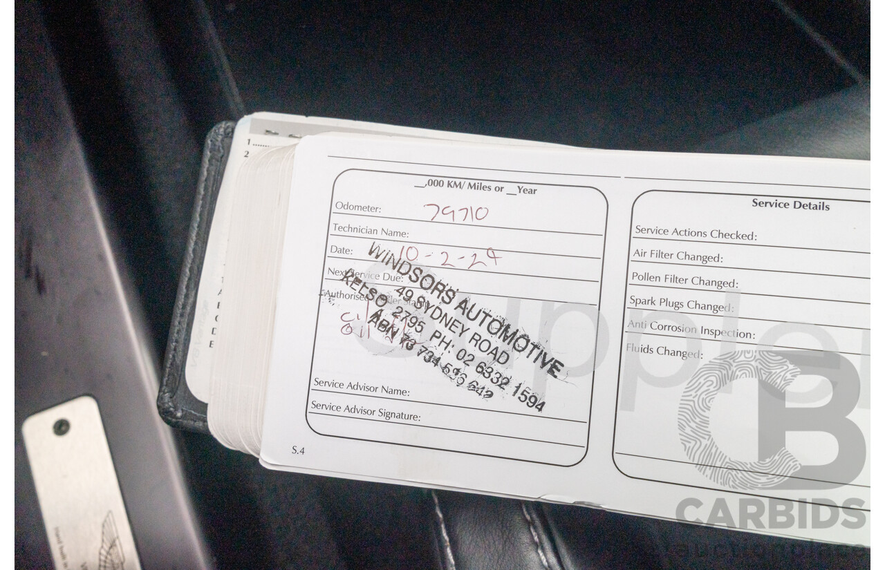 9/2006 Aston Martin V8 Vantage 2d Coupe Onyx Black Metallic 4.3L