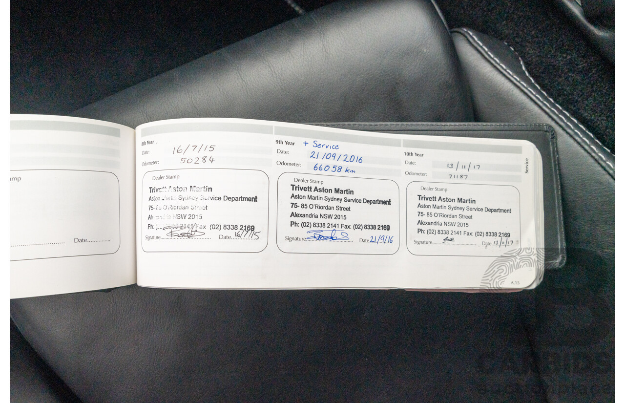 9/2006 Aston Martin V8 Vantage 2d Coupe Onyx Black Metallic 4.3L