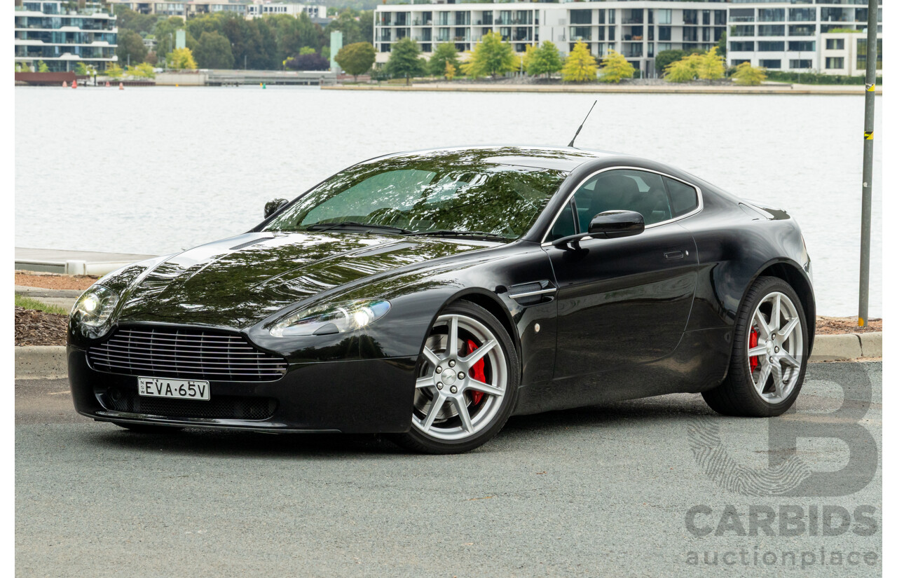 9/2006 Aston Martin V8 Vantage 2d Coupe Onyx Black Metallic 4.3L