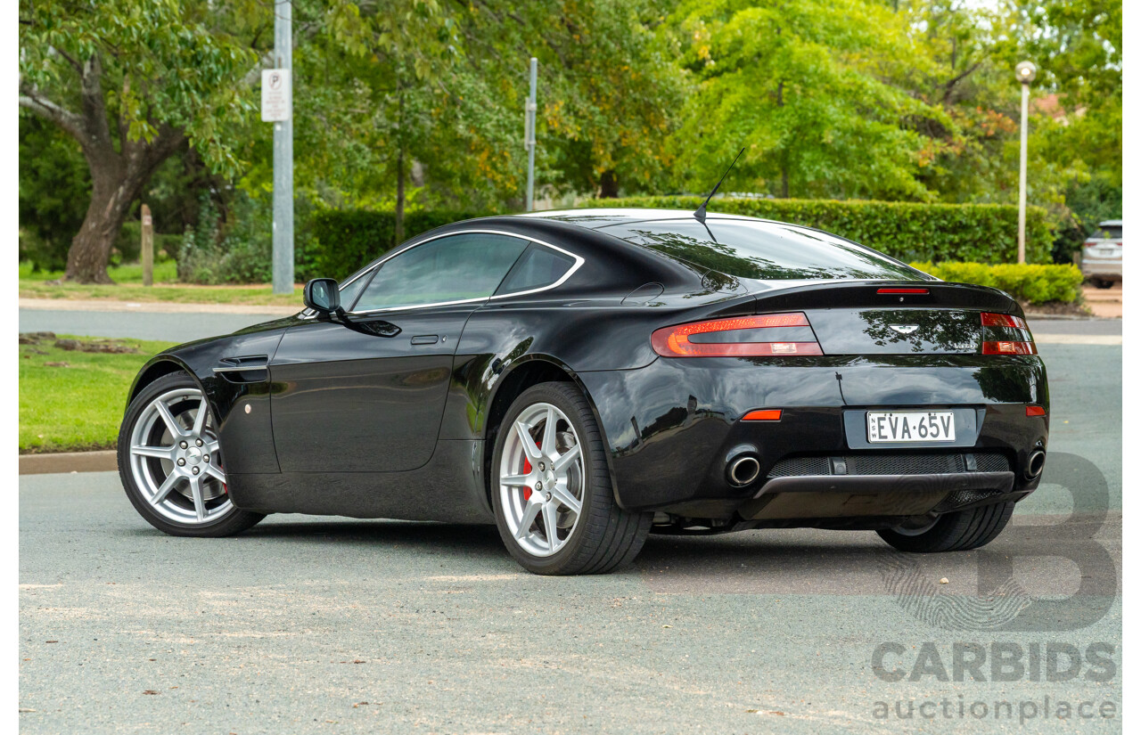 9/2006 Aston Martin V8 Vantage 2d Coupe Onyx Black Metallic 4.3L